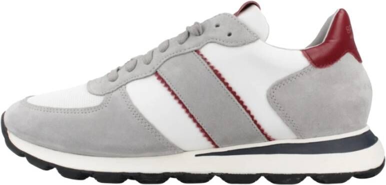 Geox Stijlvolle Spherica VSeries Herensneakers Gray Heren