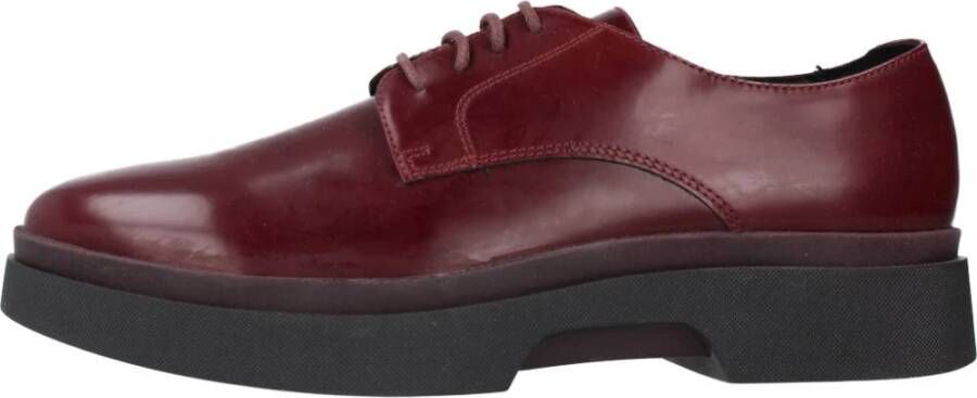 Geox Stijlvolle Veterschoenen Red Dames