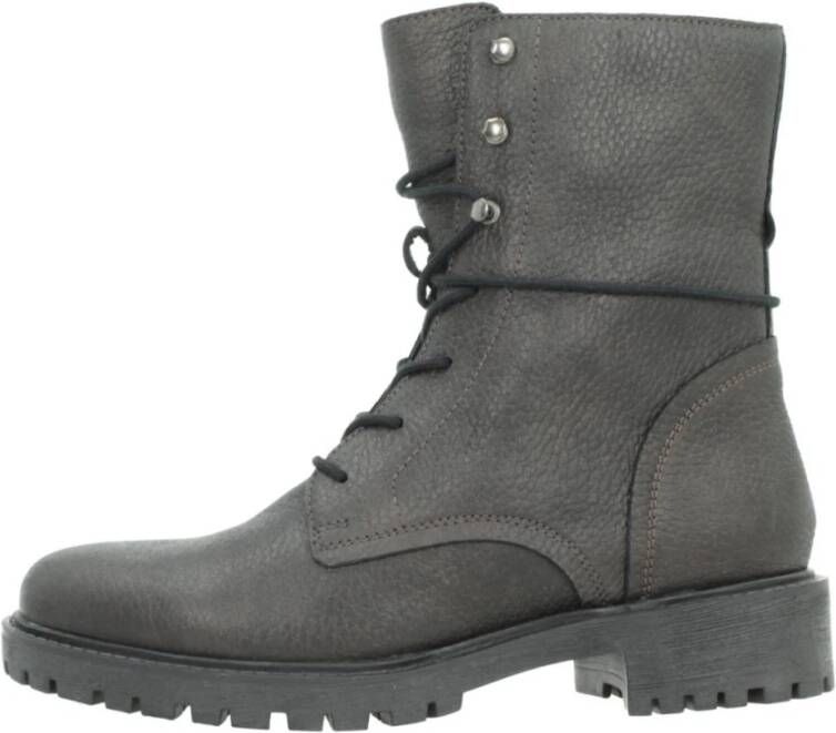 Geox Stijlvolle Veterschoenen voor Dames Gray Dames