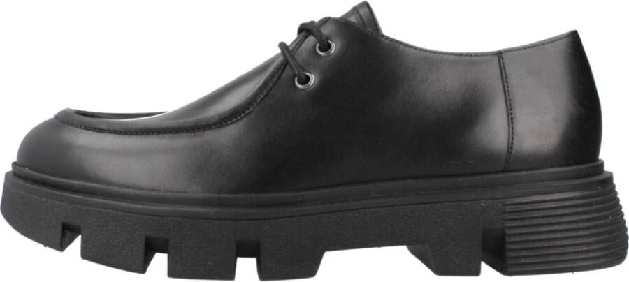 Geox Stijlvolle Vilde Veterschoenen Black Dames