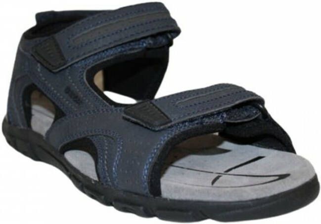 Geox Sandalen UOMO SANDAL STRADA zomerschoen klittenbandschoen outdoorsandaal trekkinglook - Foto 6