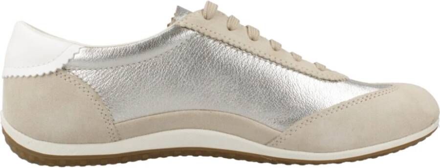 Geox Vega Sneakers voor Vrouwen Beige Dames