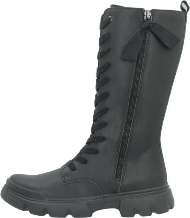 Geox Veterschoenen Junette Girl Stijl Black Dames