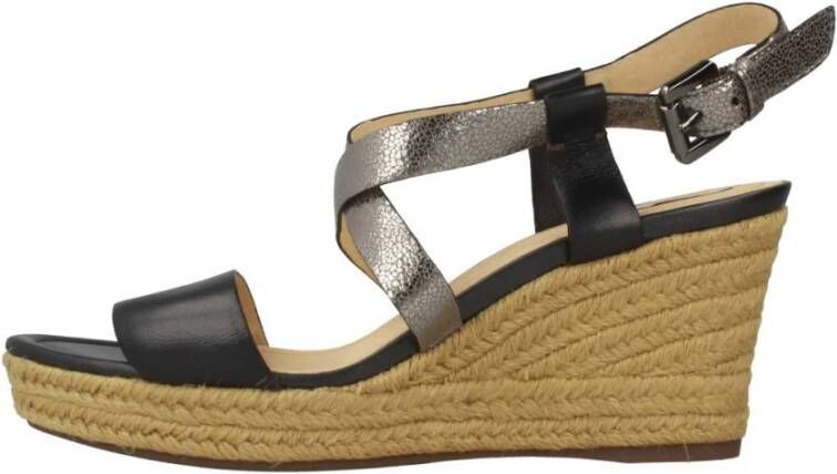 Geox Espadrilles Soleil B Black Dames