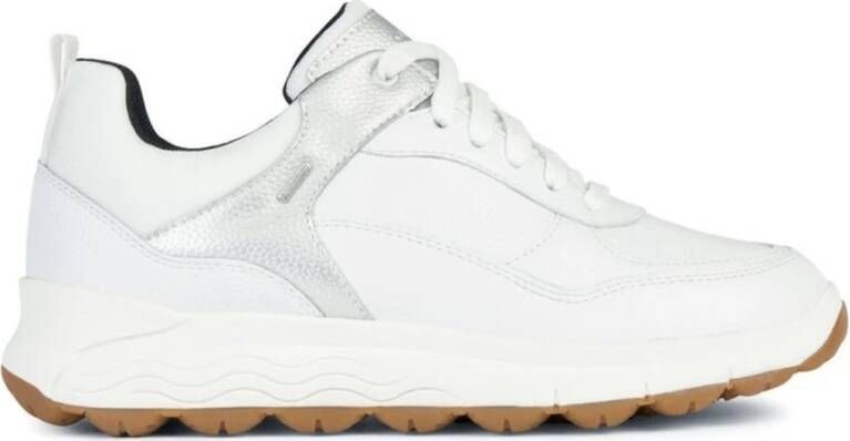 Geox Witte 4x4 ABX Sneakers voor Vrouwen White Dames