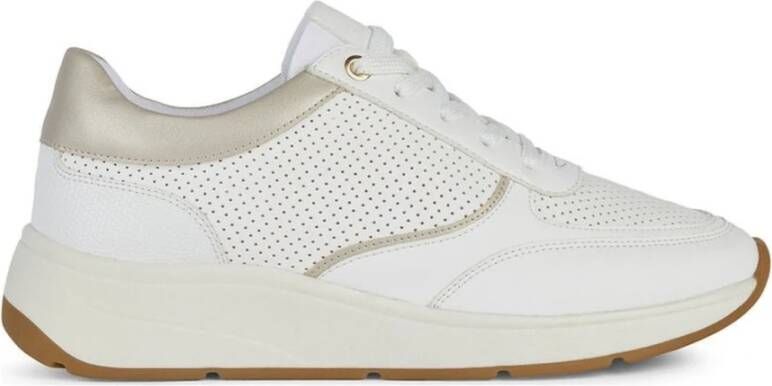 Geox Witte Cristael Sneakers voor Vrouwen White Dames