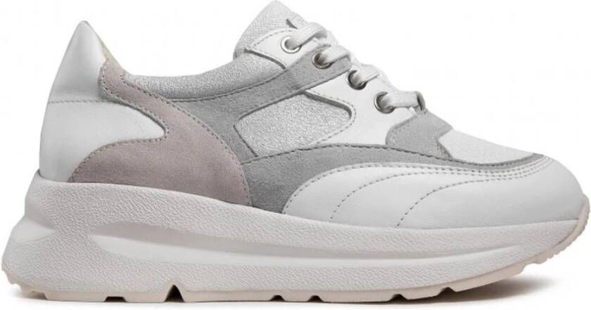 Geox Witte Sneakers voor Vrouwen White Dames