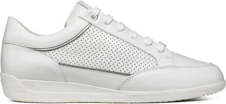 Geox Witte Sneakers voor Vrouwen White Dames