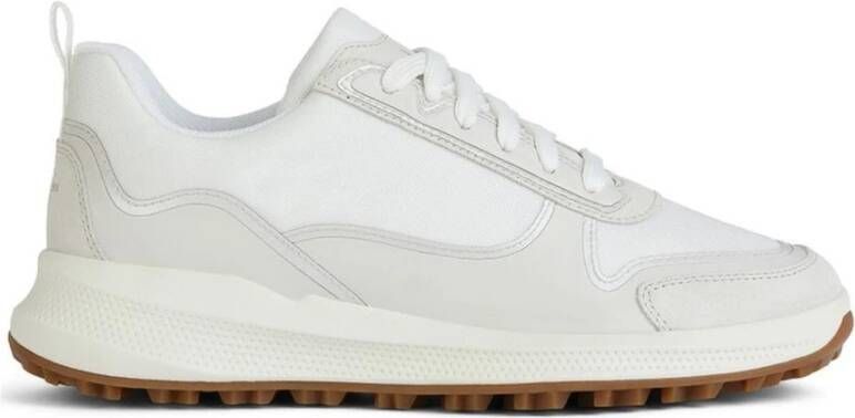 Geox Witte Sneakers voor Vrouwen White Dames