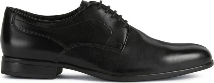 Geox Zwarte Business Schoenen voor Mannen Black Heren