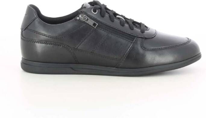 Geox Zwarte Herensneakers Renan Black Heren