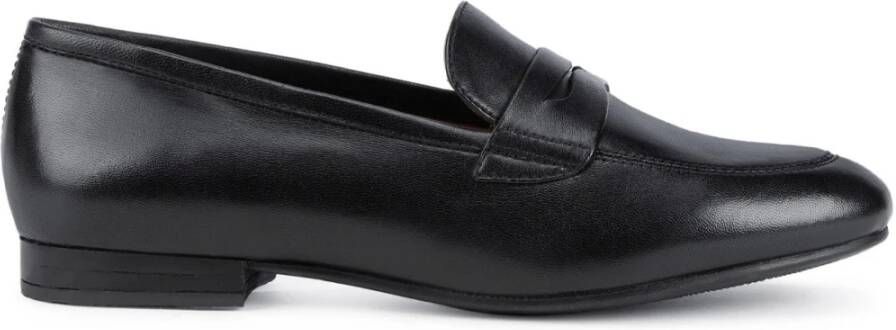 Geox Zwarte Loafers voor Vrouwen Black Dames