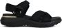 Geox Comfortabele platte sandalen voor vrouwen Black Dames - Thumbnail 2