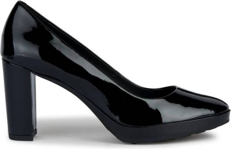 Geox Zwarte Pleasure Pumps Black Dames