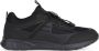 Geox Zwarte Sanzio Sneakers voor Mannen Black Heren - Thumbnail 1