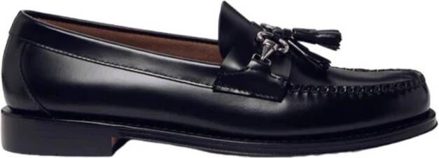 G.h. Bass & Co. Klassieke leren loafers Black Heren