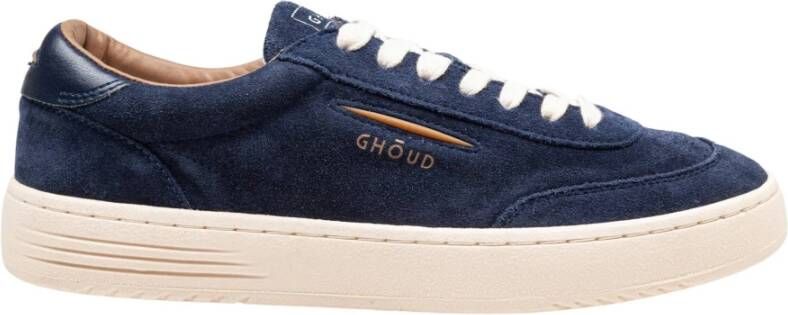 Ghoud Blauwe Suède Veterschoenen Italië Blue Heren