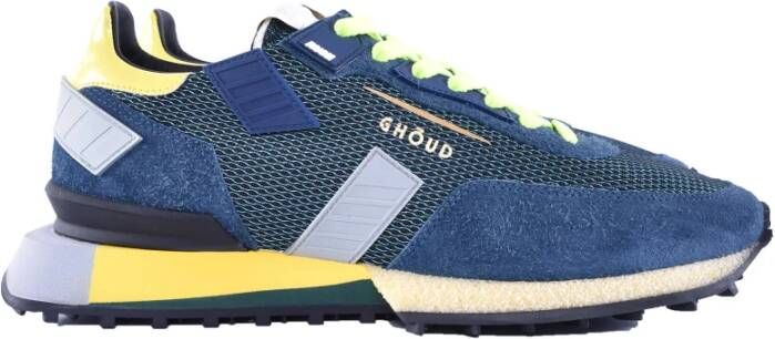 Ghoud Geometrische Mesh Sneakers Rush Groove Multicolor Heren