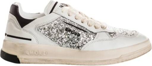 Ghoud Glinsterende Leren Sneakers White Dames