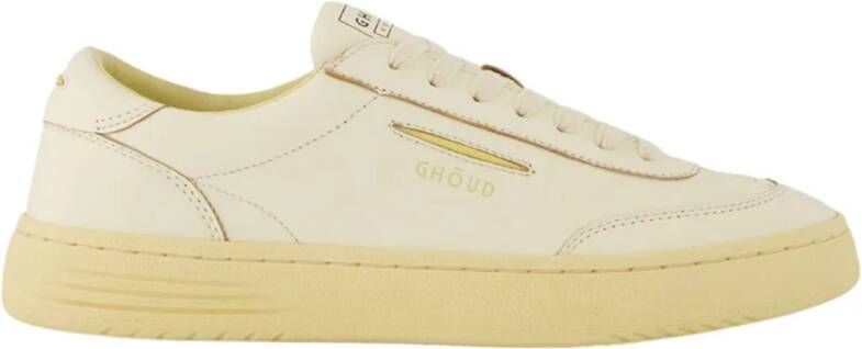 Ghoud Ivoor Suède Leren Sneakers Beige Heren