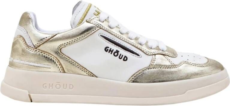 Ghoud Lage Geborstelde Sneaker White Dames