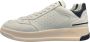 Ghoud Lage Leren Suède Sneakers White Heren - Thumbnail 1