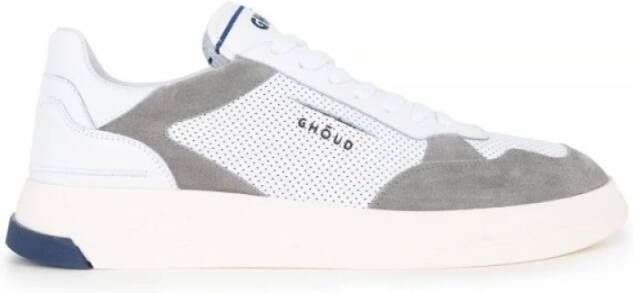 Ghoud Lage Wit Groene Sneakers White Heren