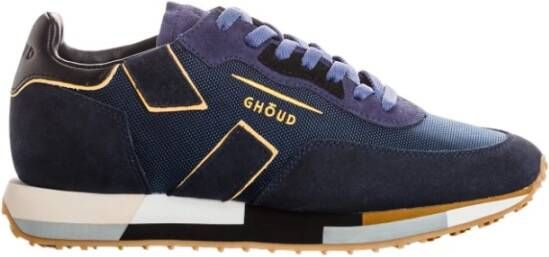 Ghoud Leren en Nylon Rush Manden Blue Heren