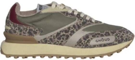 Ghoud Luipaard Lage Sneakers Gray Dames