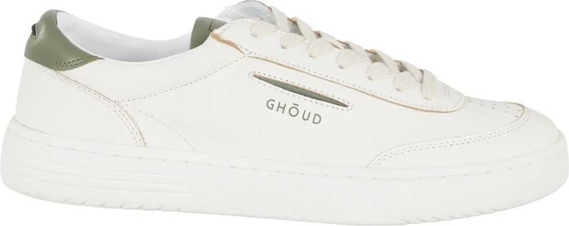 Ghoud Luxe Geitenleren Sneakers White Heren