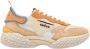 Ghoud Oranje Crème Mode Sneakers Multicolor Dames - Thumbnail 1