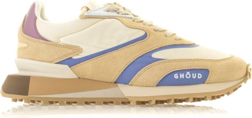 Ghoud Stijlvolle Rush Groove Damessneakers Beige Dames