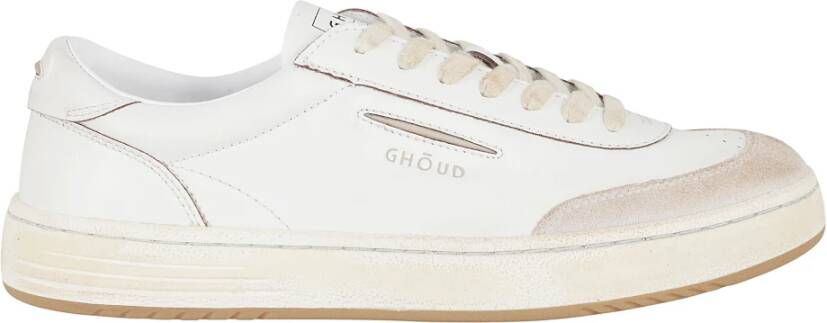 Ghoud Suède Leren Stijlvolle Schoenen White Heren