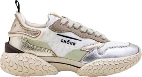 Ghoud Venetië Lagune-geïnspireerde Glitterband Sneakers Gray Dames