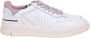 Ghoud Witte en Roze Leren Lage Sneakers White Dames - Thumbnail 1