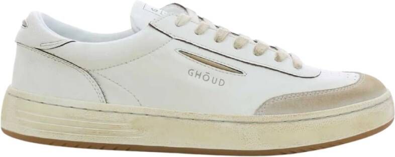 Ghoud Witte Heren Sneakers Lido BR White Heren