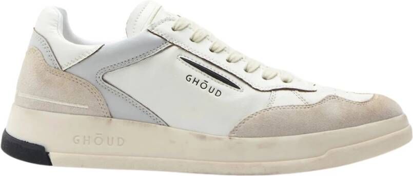 Ghoud Witte Tennissneaker Multicolor Heren