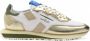 Ghoud Zachte Lage Nylon Sneakers in Wit en Goud White Dames - Thumbnail 1