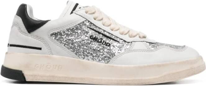 Ghoud Zilver en Zwarte Sneakers voor Vrouwen Multicolor Dames