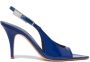 Gia Borghini Blauwe Slingback Maureen Schoenen Blue Dames - Thumbnail 1