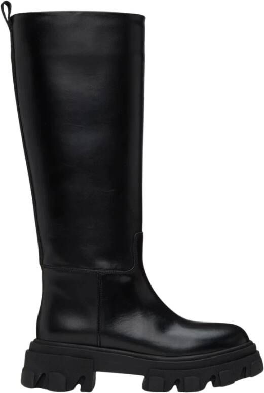 Gia Borghini Combat Boot Black Dames