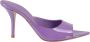 Gia Borghini Elegante Pointed Toe Mule Schoenen Purple Dames - Thumbnail 1