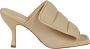 Gia Borghini Heeled Mules Beige Dames - Thumbnail 1