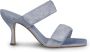 Gia Borghini Heeled Mules Blauw Dames - Thumbnail 1