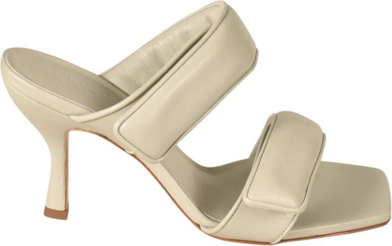 Gia Borghini Heeled Mules Grijs Dames