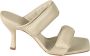 Gia Borghini Heeled Mules Grijs Dames - Thumbnail 1