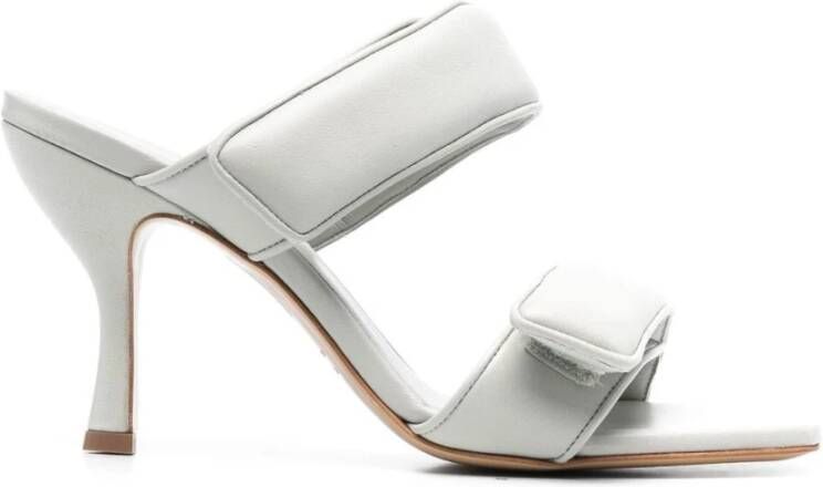 Gia Borghini Heeled Mules Grijs Dames