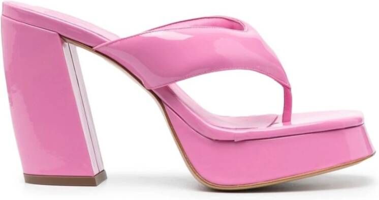 Gia Borghini High Heel Sandals Roze Dames