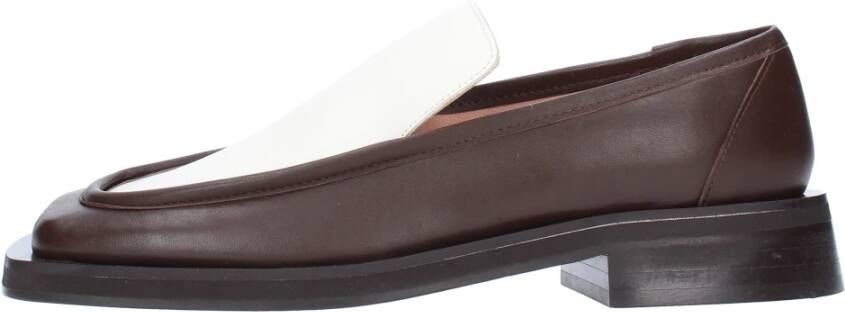 Gia Borghini Platte schoenen Bruin Brown Dames