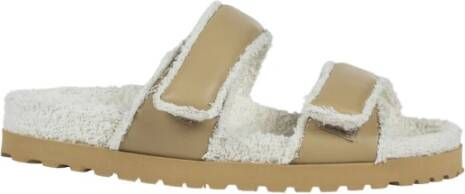 Gia Borghini Sliders Beige Dames